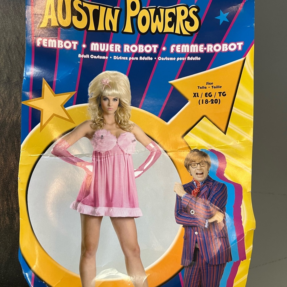Austin Powers Fembot costume